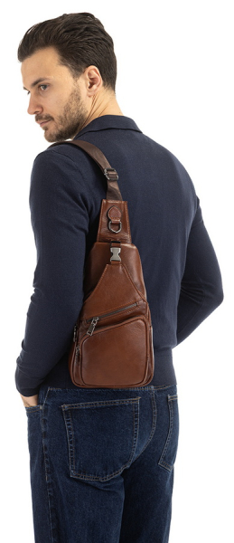 СУМКА-МЕССЕНДЖЕР НАТУРАЛЬНАЯ КОЖА CORVETTO