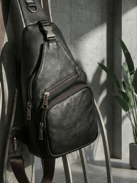 СУМКА-МЕССЕНДЖЕР НАТУРАЛЬНАЯ КОЖА CORVETTO