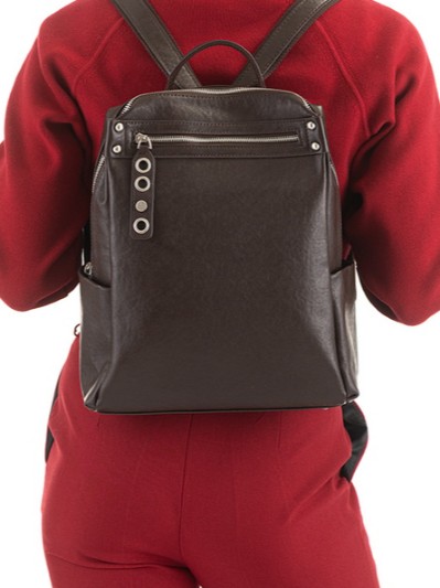 ЖЕНСКИЙ РЮКЗАК НАТУРАЛЬНАЯ КОЖА KIKI LOK КОРЕЯ