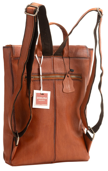 ЖЕНСКИЙ РЮКЗАК НАТУРАЛЬНАЯ КОЖА DEBURA MADRID