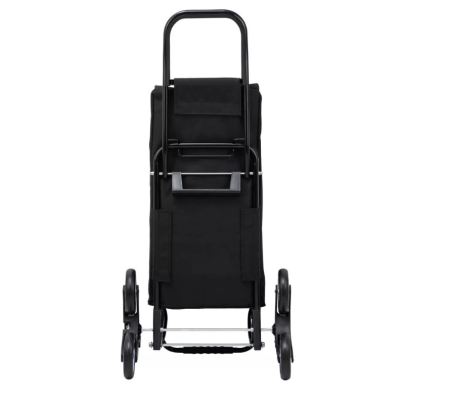 СУМКА ТЕЛЕЖКА НА КОЛЕСАХ ХОЗЯЙСТВЕННАЯ 40 ЛИТРОВ ЧЕРНАЯ ТРИ КОЛЕСА