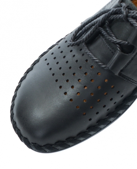МУЖСКИЕ МОКАСИНЫ С ПЕРФОРАЦИЕЙ НАТУРАЛЬНАЯ КОЖА GUGU ГЕРМАНИЯ