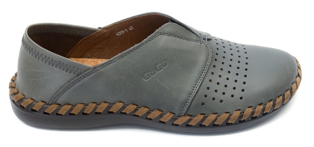 МУЖСКИЕ МОКАСИНЫ С ПЕРФОРАЦИЕЙ НАТУРАЛЬНАЯ КОЖА GUGU ГЕРМАНИЯ