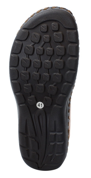 МУЖСКИЕ МОКАСИНЫ С ПЕРФОРАЦИЕЙ НАТУРАЛЬНАЯ КОЖА GUGU ГЕРМАНИЯ