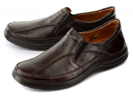 МУЖСКИЕ ПОЛУБОТИНКИ НАТУРАЛЬНАЯ КОЖА РОСВЕСТ РОССИЯ