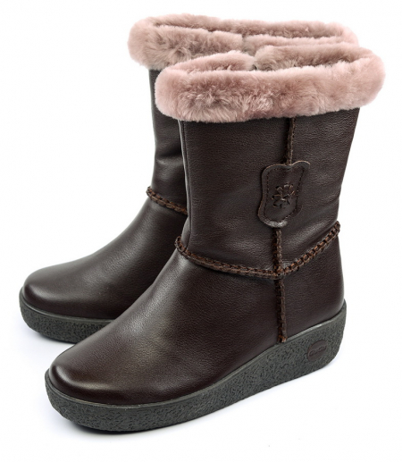 ЖЕНСКИЕ САПОГИ НАТУРАЛЬНАЯ КОЖА НАТУРАЛЬНЫЙ МЕХ GUGU ГЕРМАНИЯ