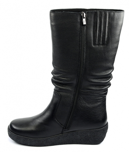 ЖЕНСКИЕ САПОГИ НАТУРАЛЬНАЯ КОЖА НАТУРАЛЬНЫЙ МЕХ GUGU ГЕРМАНИЯ