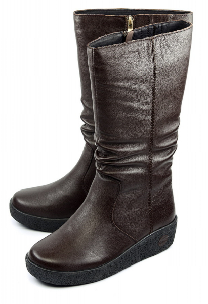 ЖЕНСКИЕ САПОГИ НАТУРАЛЬНАЯ КОЖА НАТУРАЛЬНЫЙ МЕХ GUGU ГЕРМАНИЯ