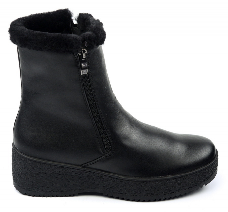 ЖЕНСКИЕ САПОГИ НАТУРАЛЬНАЯ КОЖА НАТУРАЛЬНЫЙ МЕХ GUGU ГЕРМАНИЯ