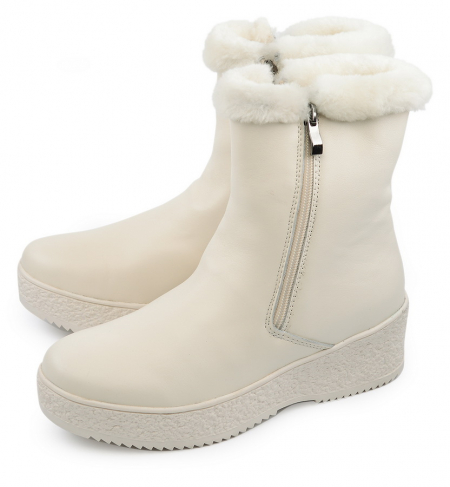 ЖЕНСКИЕ САПОГИ НАТУРАЛЬНАЯ КОЖА НАТУРАЛЬНЫЙ МЕХ GUGU ГЕРМАНИЯ