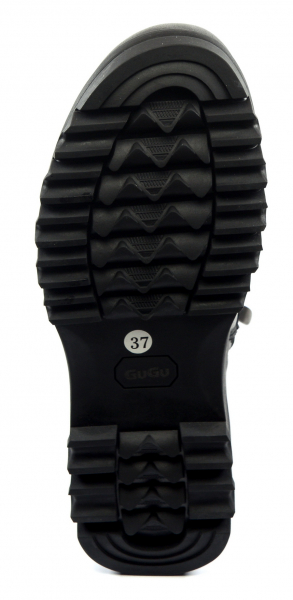 ЖЕНСКИЕ БОТИНКИ НАТУРАЛЬНАЯ КОЖА+ДУБЛЕНКА НАТУРАЛЬНЫЙ МЕХ GUGU ГЕРМАНИЯ