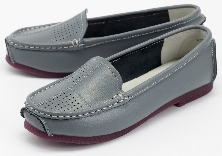 ЖЕНСКИЕ МОКАСИНЫ НАТУРАЛЬНАЯ КОЖА LAPEPITA ИСПАНИЯ