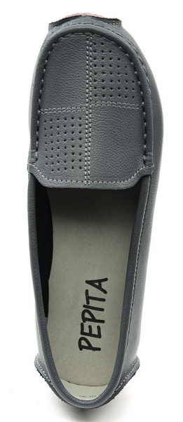 ЖЕНСКИЕ МОКАСИНЫ НАТУРАЛЬНАЯ КОЖА LAPEPITA ИСПАНИЯ