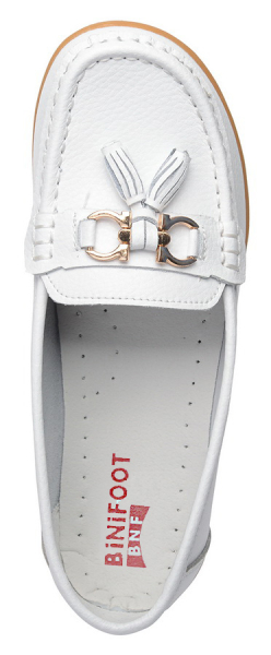 ЖЕНСКИЕ МОКАСИНЫ НАТУРАЛЬНАЯ КОЖА BINIFOOT/BNF ТАЙВАНЬ