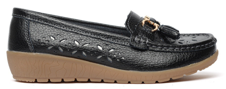 ЖЕНСКИЕ МОКАСИНЫ НАТУРАЛЬНАЯ КОЖА BINIFOOT/BNF ТАЙВАНЬ