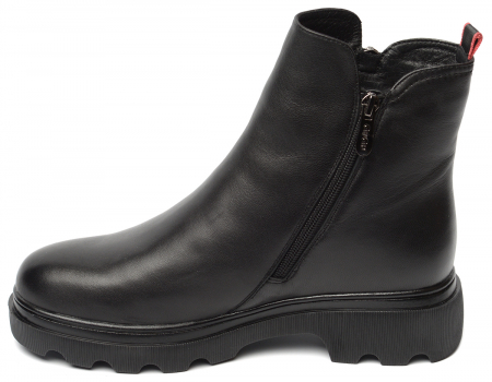 ЖЕНСКИЕ БОТИНКИ НАТУРАЛЬНАЯ КОЖА НАТУРАЛЬНЫЙ МЕХ GUGU ГЕРМАНИЯ