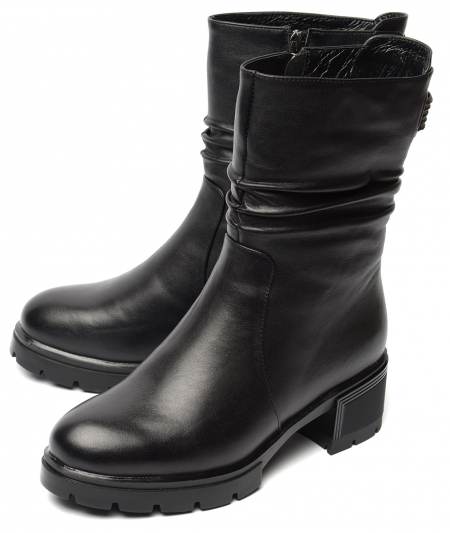 ЖЕНСКИЕ САПОГИ НАТУРАЛЬНАЯ КОЖА НАТУРАЛЬНЫЙ МЕХ GUGU ГЕРМАНИЯ