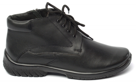 МУЖСКИЕ БОТИНКИ НАТУРАЛЬНАЯ КОЖА/ ШЕРСТЬ РОСВЕСТ РОССИЯ