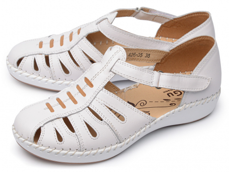 ЖЕНСКИЕ БОСОНОЖКИ НАТУРАЛЬНАЯ КОЖА GUGU ГЕРМАНИЯ