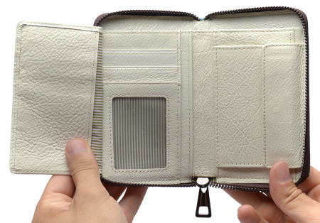 ЖЕНСКИЙ КОШЕЛЕК НАТУРАЛЬНАЯ КОЖА КОРЕЯ