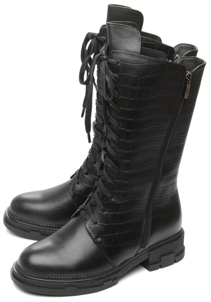 ЖЕНСКИЕ САПОГИ НАТУРАЛЬНАЯ КОЖА НАТУРАЛЬНЫЙ МЕХ GUGU ГЕРМАНИЯ