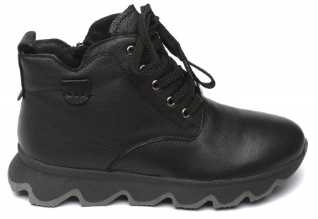 ЖЕНСКИЕ БОТИНКИ НАТУРАЛЬНАЯ КОЖА НАТУРАЛЬНЫЙ МЕХ GUGU ГЕРМАНИЯ