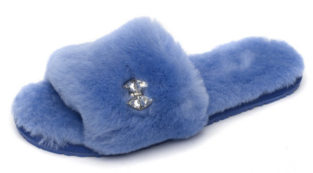 ТАПОЧКИ ЖЕНСКИЕ НАТУРАЛЬНЫЙ МЕХ GUGU