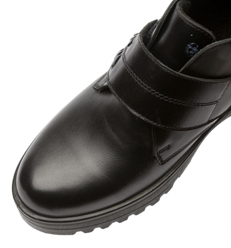 ЖЕНСКИЕ ПОЛУБОТИНКИ НАТУРАЛЬНАЯ КОЖА / БАЙКА МАРКО БЕЛАРУСЬ