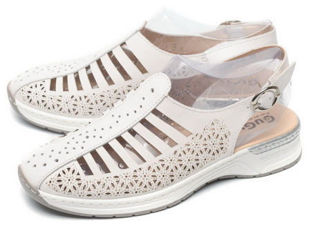 ЖЕНСКИЕ БОСОНОЖКИ НАТУРАЛЬНАЯ КОЖА GUGU ГЕРМАНИЯ