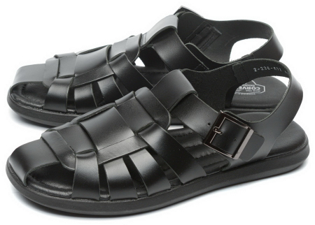 МУЖСКИЕ ЛЕТНИЕ САНДАЛИИ НАТУРАЛЬНАЯ КОЖА CORVETTO ИТАЛИЯ