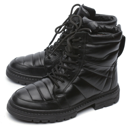 МУЖСКИЕ БОТИНКИ НАТУРАЛЬНАЯ КОЖА / ШЕРСТЬ CORVETTO