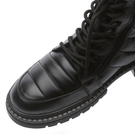 МУЖСКИЕ БОТИНКИ НАТУРАЛЬНАЯ КОЖА / ШЕРСТЬ CORVETTO