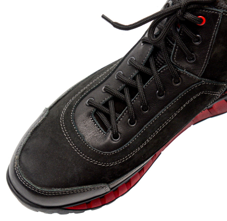 МУЖСКИЕ КРОССОВКИ НАТУРАЛЬНАЯ КОЖА / ШЕРСТЬ CORVETTO ИТАЛИЯ