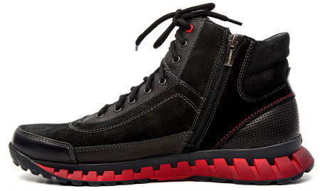 МУЖСКИЕ КРОССОВКИ НАТУРАЛЬНАЯ КОЖА / ШЕРСТЬ CORVETTO ИТАЛИЯ