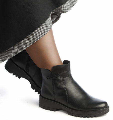 ЖЕНСКИЕ БОТИНКИ НАТУРАЛЬНАЯ КОЖА / БАЙКА МАРКО БЕЛАРУСЬ