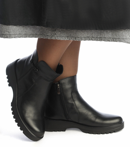 ЖЕНСКИЕ БОТИНКИ НАТУРАЛЬНАЯ КОЖА / БАЙКА МАРКО БЕЛАРУСЬ