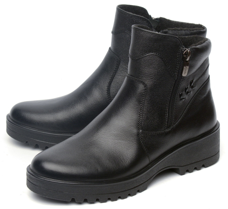 ЖЕНСКИЕ БОТИНКИ НАТУРАЛЬНАЯ КОЖА / БАЙКА МАРКО БЕЛАРУСЬ