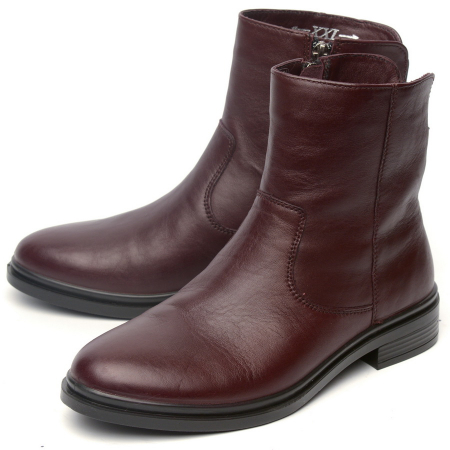 ЖЕНСКИЕ БОТИНКИ НАТУРАЛЬНАЯ КОЖА / БАЙКА МАРКО БЕЛАРУСЬ