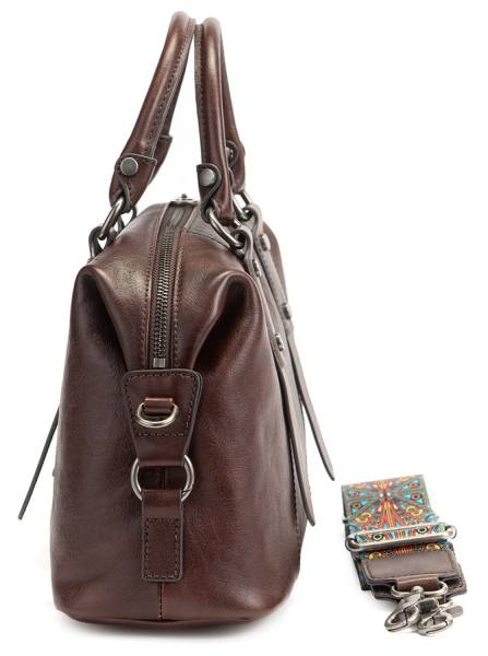 ЖЕНСКАЯ СУМКА НАТУРАЛЬНАЯ КОЖА DEBURA MADRID