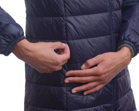 ЖЕНСКАЯ УЛЬТРАЛЁГКАЯ ПУХОВАЯ КУРТКА ДЛИННАЯ L(42)-7XL(56) BINIFOOT/BNF