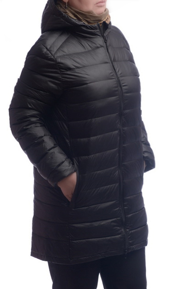 УЛЬТРАЛЕГКАЯ ПУХОВАЯ КУРТКА УДЛИНЕННАЯ L(46)-8XL(62)
