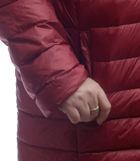 УЛЬТРАЛЕГКАЯ ПУХОВАЯ КУРТКА УДЛИНЕННАЯ L(46)-8XL(62)