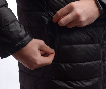 УЛЬТРАЛЕГКАЯ ПУХОВАЯ КУРТКА УДЛИНЕННАЯ L(46)-8XL(62)