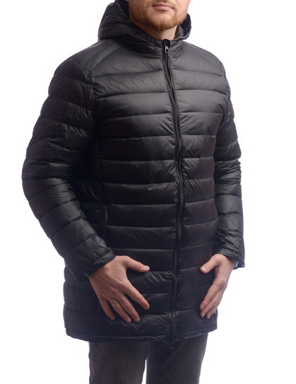 УЛЬТРАЛЕГКАЯ ПУХОВАЯ КУРТКА УДЛИНЕННАЯ L(46)-8XL(62)