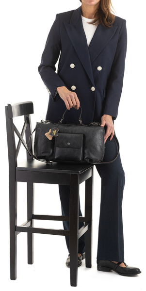 ЖЕНСКАЯ СУМКА НАТУРАЛЬНАЯ КОЖА DEBURA MADRID