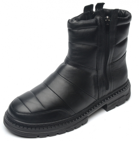 МУЖСКИЕ БОТИНКИ НАТУРАЛЬНАЯ КОЖА / ШЕРСТЬ CORVETTO