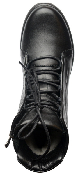 ЖЕНСКИЕ БОТИНКИ НАТУРАЛЬНАЯ КОЖА / ШЕРСТЬ РОСВЕСТ РОССИЯ