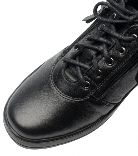 ЖЕНСКИЕ ПОЛУБОТИНКИ НАТУРАЛЬНАЯ КОЖА / БАЙКА РОСВЕСТ РОССИЯ