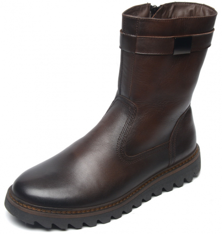 МУЖСКИЕ САПОГИ НАТУРАЛЬНАЯ КОЖА / НАТУРАЛЬНЫЙ МЕХ CORVETTO