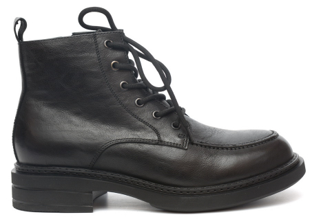 МУЖСКИЕ БОТИНКИ НАТУРАЛЬНАЯ КОЖА / НАТУРАЛЬНЫЙ МЕХ GUGU ГЕРМАНИЯ